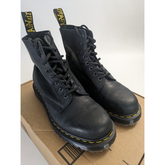 Dr. Martens 1460 Originals 8-Eye, Unisex, Black, Soft Toe, Slip Resistant, 7W/8M main image 8
